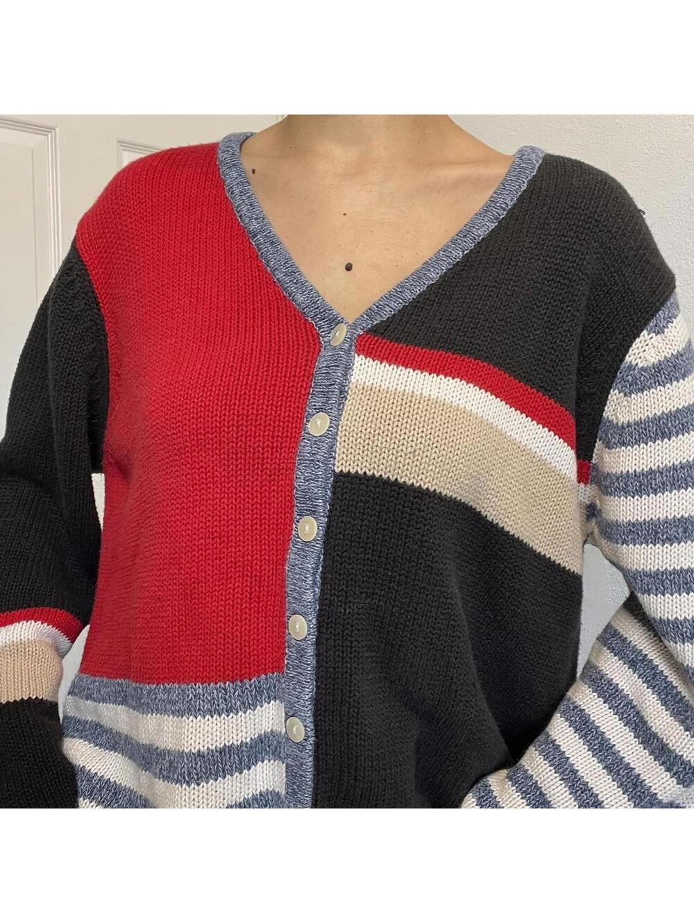 Colorblock Cardigan - Picture 3 of 6